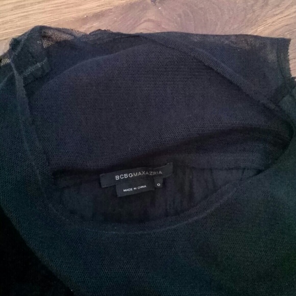 BCBG MAXAZRIA Lace black dress and - Picture 3 of 4