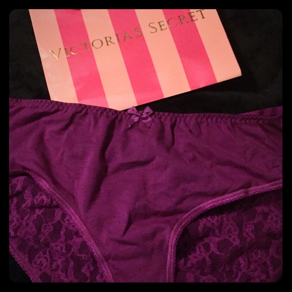 Victoria's Secret lace purple underwear