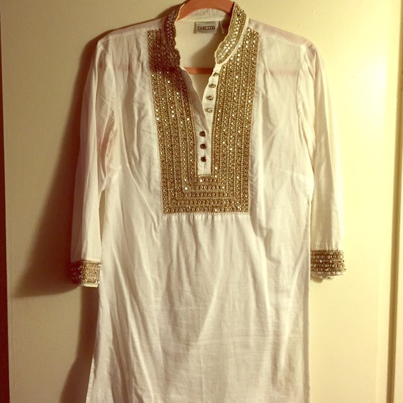 white tunic