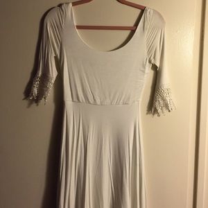 White dress