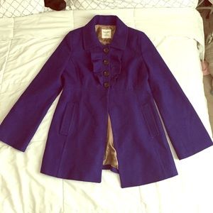 Cobalt blue Peacoat