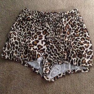 Cheetah shorts