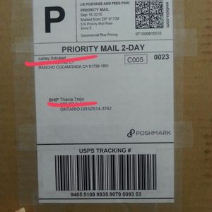 Shipping info and tracking for mac concealer