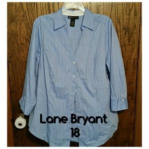 Lane Bryant Button Up Blouse