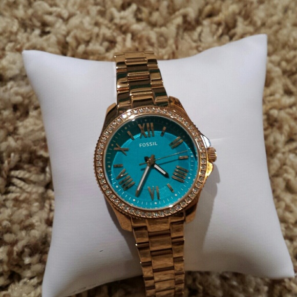 Fossil 'Cecile' Rose Gold Watch