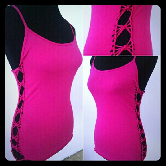 Custom cut tank top