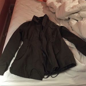 Army green jacket