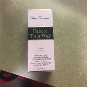 Natural beige foundation