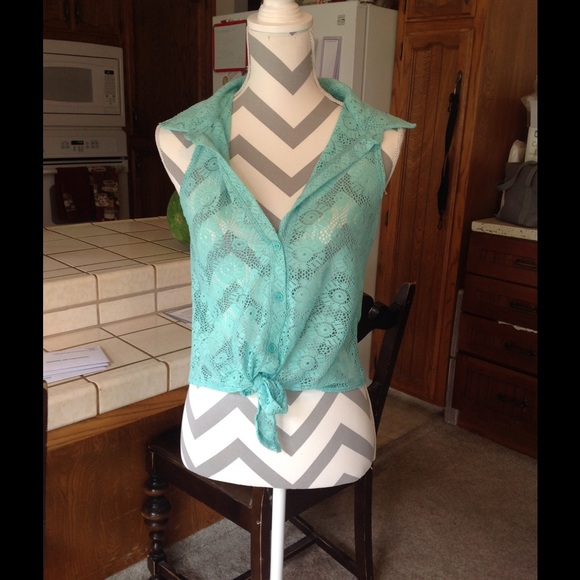 Mermaid green top