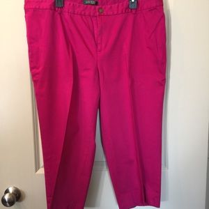 PRICE DROP 💖🙀Ralph Lauren Hot Pink Capris