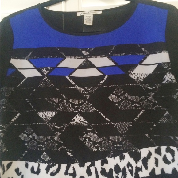 Fun Kenneth Cole Patterned Shirt - Picture 2 of 4