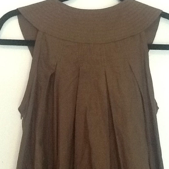 Military green Tunis top with belt - Picture 3 of 4