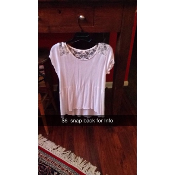 Cute Shirt w/Lace