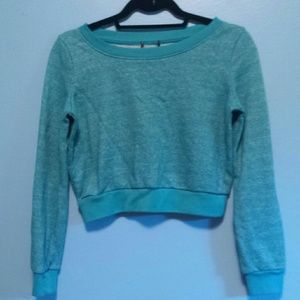 Crop sweater.