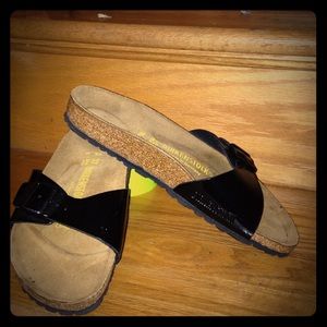 Birkenstock Payne leather sandals.