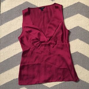 Banana Republic dark purple sleeveless top xs