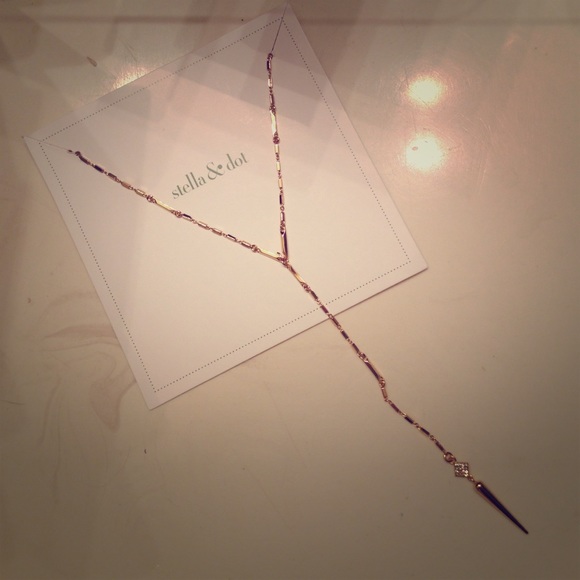 Stella & Dot Bianca Lariat Necklace