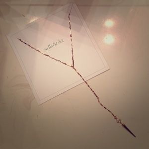 Stella & Dot Bianca Lariat Necklace