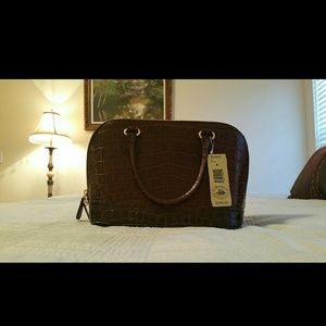 Brahmin leather hand bag