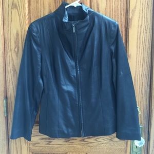 Cole Haan lamb skin jacket