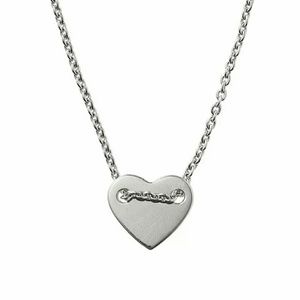 Silver Stella & Dot Heart Necklace