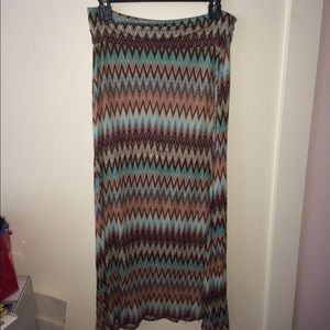 Aztec Maxi Skirt