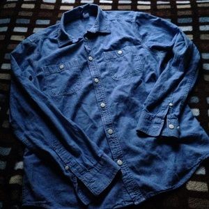 Blue Buttoned Shirt
