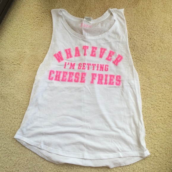 RARE VS Pink Mean Girls cutoff