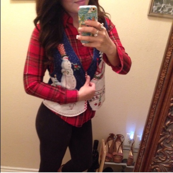 Christmas vest.