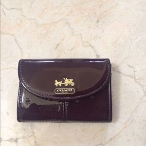 Coach business card wallet
