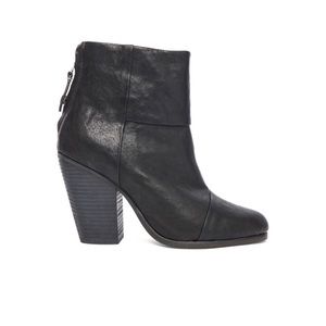 Rag and Bone Classic Newbury Boot in Black Leather