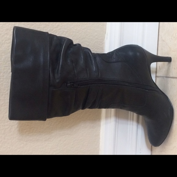 Steve Madden leather slouch boot - Picture 2 of 4