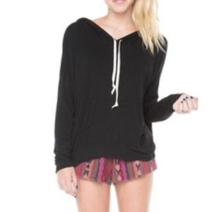 BRANDY MELVILLE BLACK HOODIE