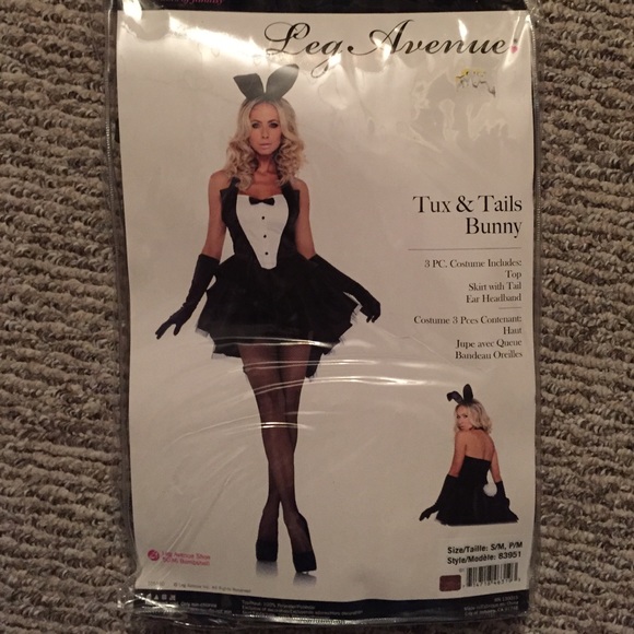 leg avenue tux & tails bunny