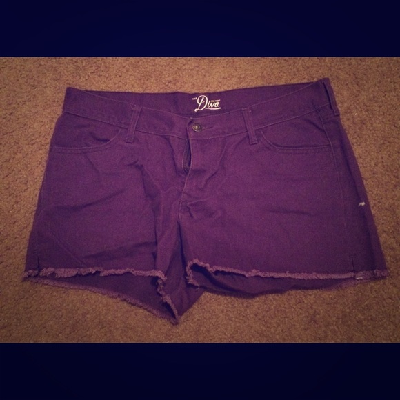 Purple Diva Shorts