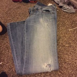 Decree distressed jeans