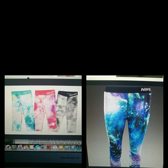 in search of !! nike pro capri