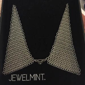 Jewelmint Silver Chainmail Necklace