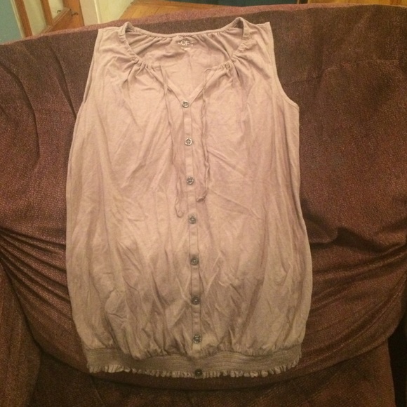 Brown Ann Taylor Loft tank