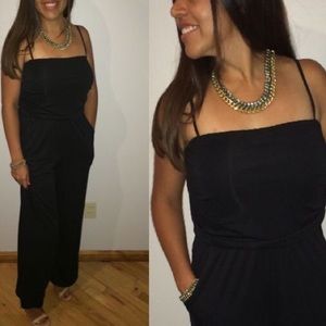 Black jumpsuit with pockets!