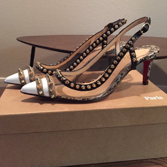 Christian Louboutin patent leather pumps