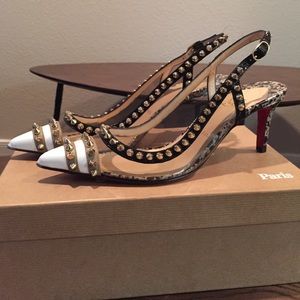 Christian Louboutin patent leather pumps