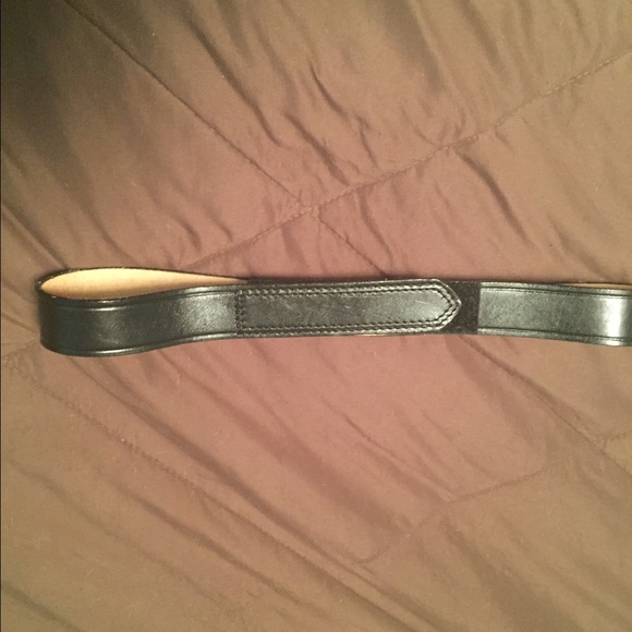 Accessories - Black leather belt