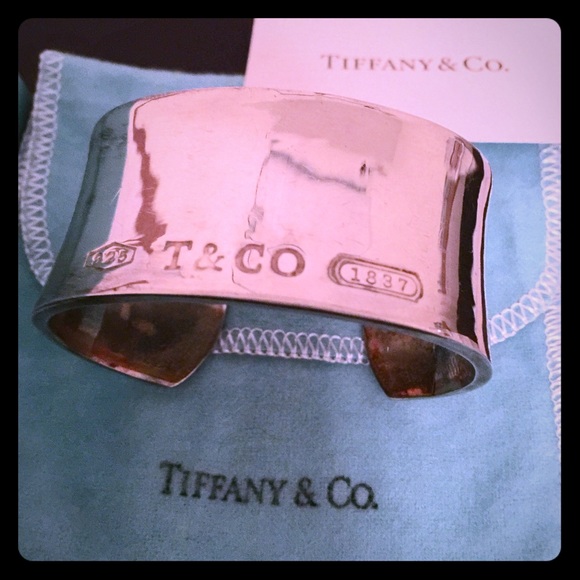 Tiffany & Co sterling silver 1837 vintage cuff