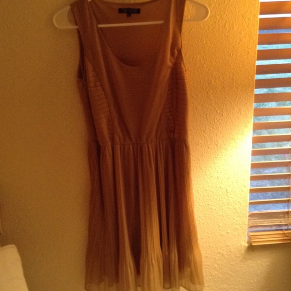 Gold gatsby dress