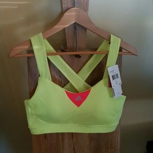 Adidas bra workout top NWT
