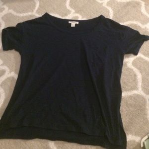 Navy blu/ black t shirt