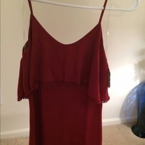 Jolly Anne Crimson Sundress Size Small