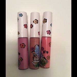 NWOB Mac liberty of London lipglass set