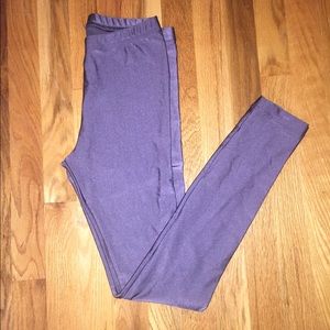 American Apparel Shiny Leggings